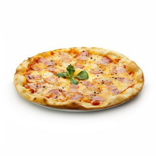 pizza carbonara (familiar)