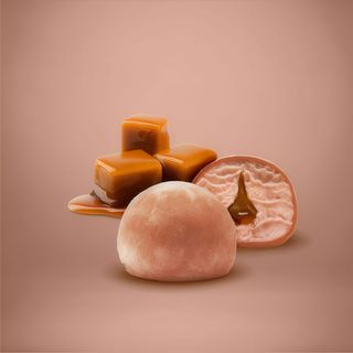 Mochi Caramelo Almendras (2 Uds.)