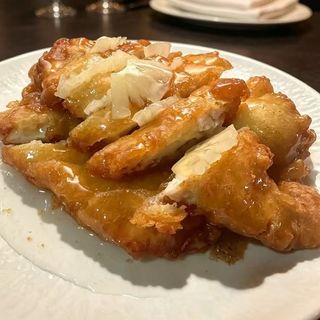 Pollo con piña