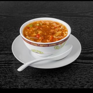 Sopa agria y picante