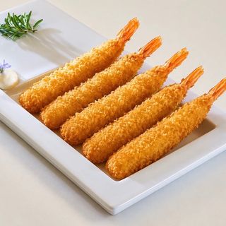 Langostinos fritos (8)