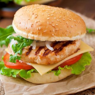 Hamburguesa De Pollo Peri Peri