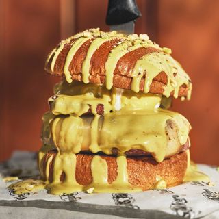 Menu Grinch Burger + patatas + bebida