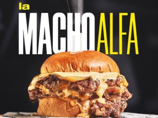 LA MACHO ALFA + PATATAS + BEBIDA