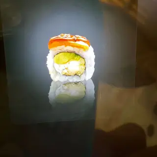52A. Uramaki Chicken Flambé Roll (8 Pzs.)