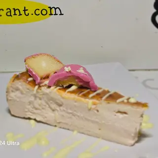 Tarta casera de queso fundente y PANTERA ROSA