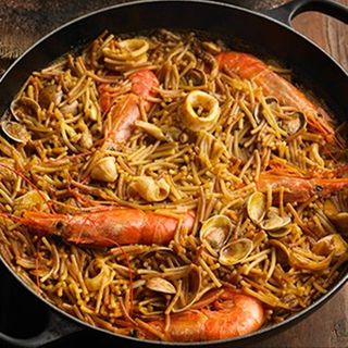 Fideuá Con Alioli (Ración)