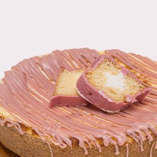 Tarta de queso fundente y PANTERA ROSA