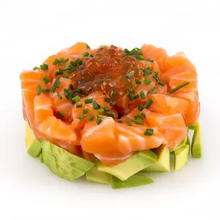 N8-Tartar Salmón Con Aguacate