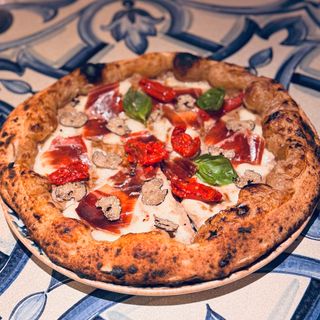 Pizza Bellota y Tartufo