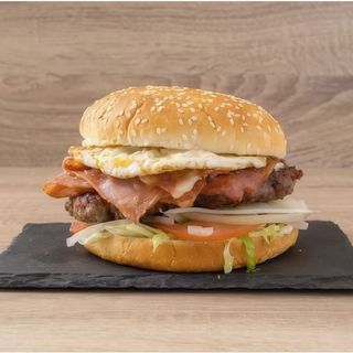 Hamburguesa De Ternera Súper Completa