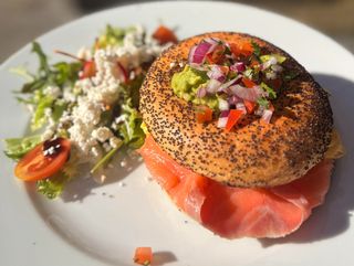Bagel Salmon Noruego