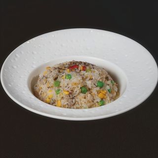 Arroz frito con trufa negra y verdura N21