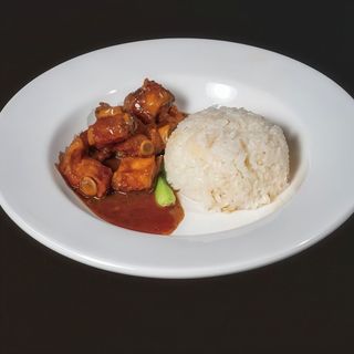 Arroz con cerdo agridulce N24