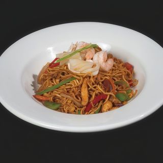 Yakisoba con marisco N28