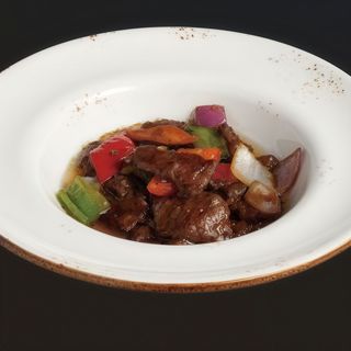Ternera con salsa de ostras N110