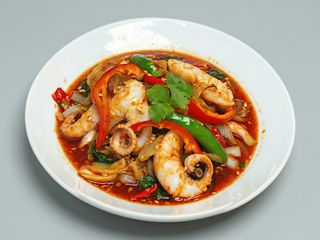 Calamares con salsa picante N63