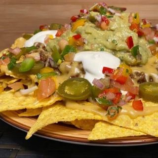 Ración De Nachos Tex Mex