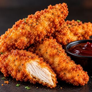 Filete de pollo goujons