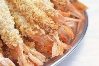 Gambas Con Pan Rallado Y Sésamo