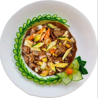 Ternera Con Salsa Ostras