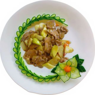 Ternera Con Salsa Curry