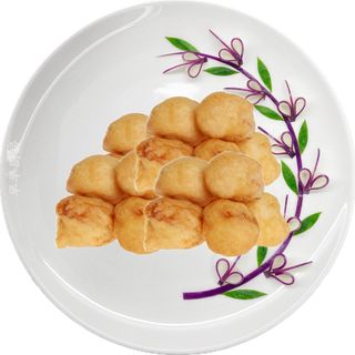 Bolitas de pollo fritos