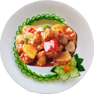 Costilla De Cerdo Con Salsa Agridulce