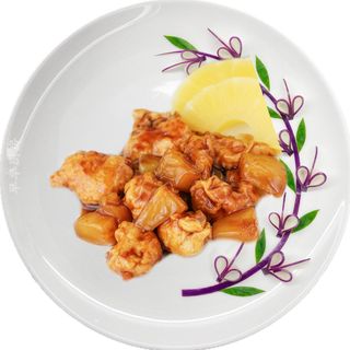 Pollo con piña
