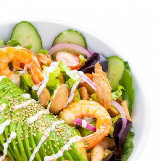 Ensalada Med Con Langostino