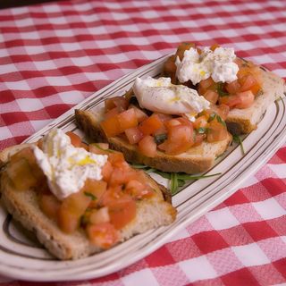 Bruschetta Gourmet «5 Terre» con Burrata