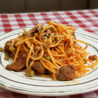 Spaghetti con Ragú de Ternera alla Napoletana
