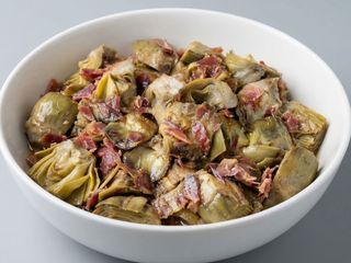 Alcachofa con Jamón