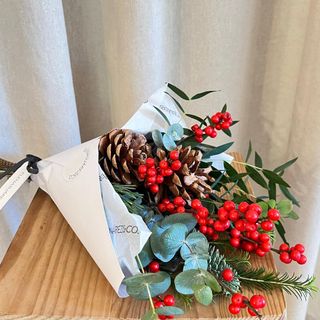 Paquete de Verdes Navideños en tonos rojos 