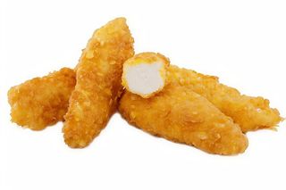 Bastón de pollo en panko