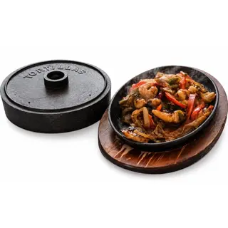 Fajita de langostinos