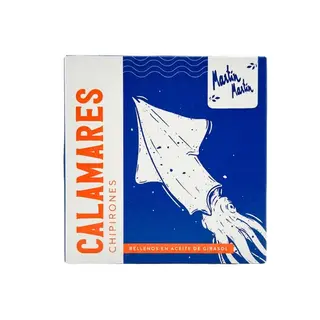 Chipirón En Aceite Relleno Martín (Lata 280 Gr)
