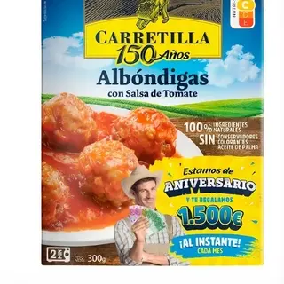 Albondigas con tomate 300g