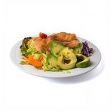 Ensalada Salmón Marinado