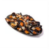 Mejillones Salteados Con Sepia Fresca
