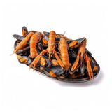 Mejillones Salteados Con Cigalitas