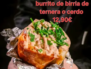 BURRITTO BIRRIA TERNERA