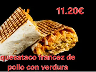 QUESATACO FRANCES DE POLLO