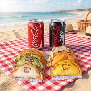 Pack Verano: 6 empanadas + 2 bebidas