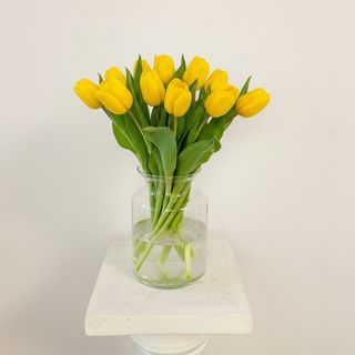 Ramo de 10 Tulipanes Amarillos 