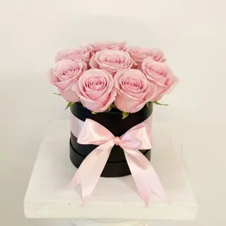 Caja de 12 Rosas Rosetas Medium