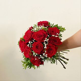 Ramo de 12 Rosas Rojas - Sant Jordi