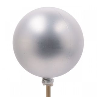 Pick Bola Navideña Plata