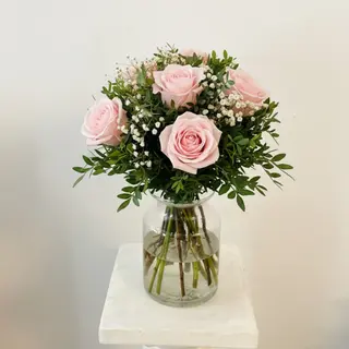 Ramo de 6 Rosas Rosetas "Irresistible"