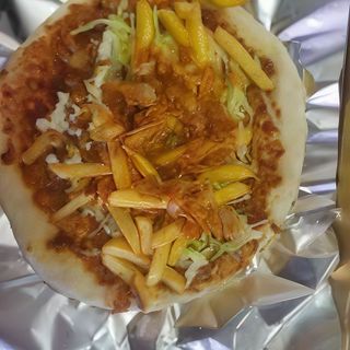 Pizza Turca Con Carne Y Patatas